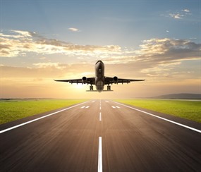 高清飞机起飞图片下载